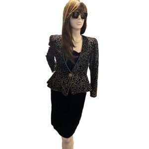 Vintage Nah Nah Collection 2 Piece Jacket & Dress